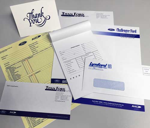 Printed Business Stationary