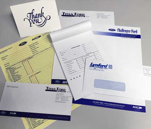 Printed Business Stationery